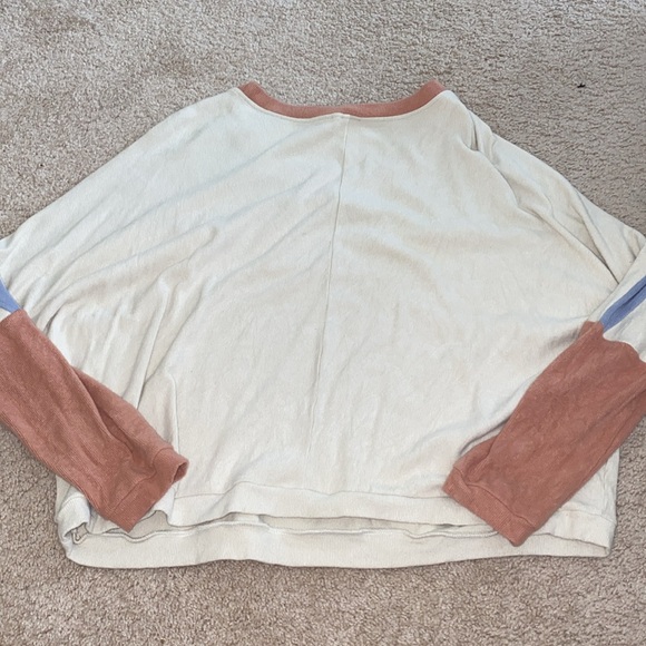 Color Block Ribbed Top - Picture 3 of 5